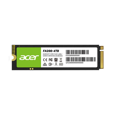SSD Acer FA200 4TB M.2 NVMe PCIe Gen4 x4 7200MB/s