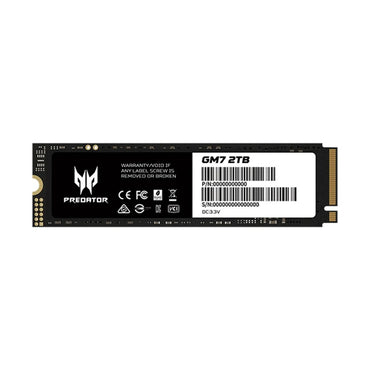 SSD Acer Predator GM7 2TB M.2 NVMe PCIe Gen4 x4 7200MB/s