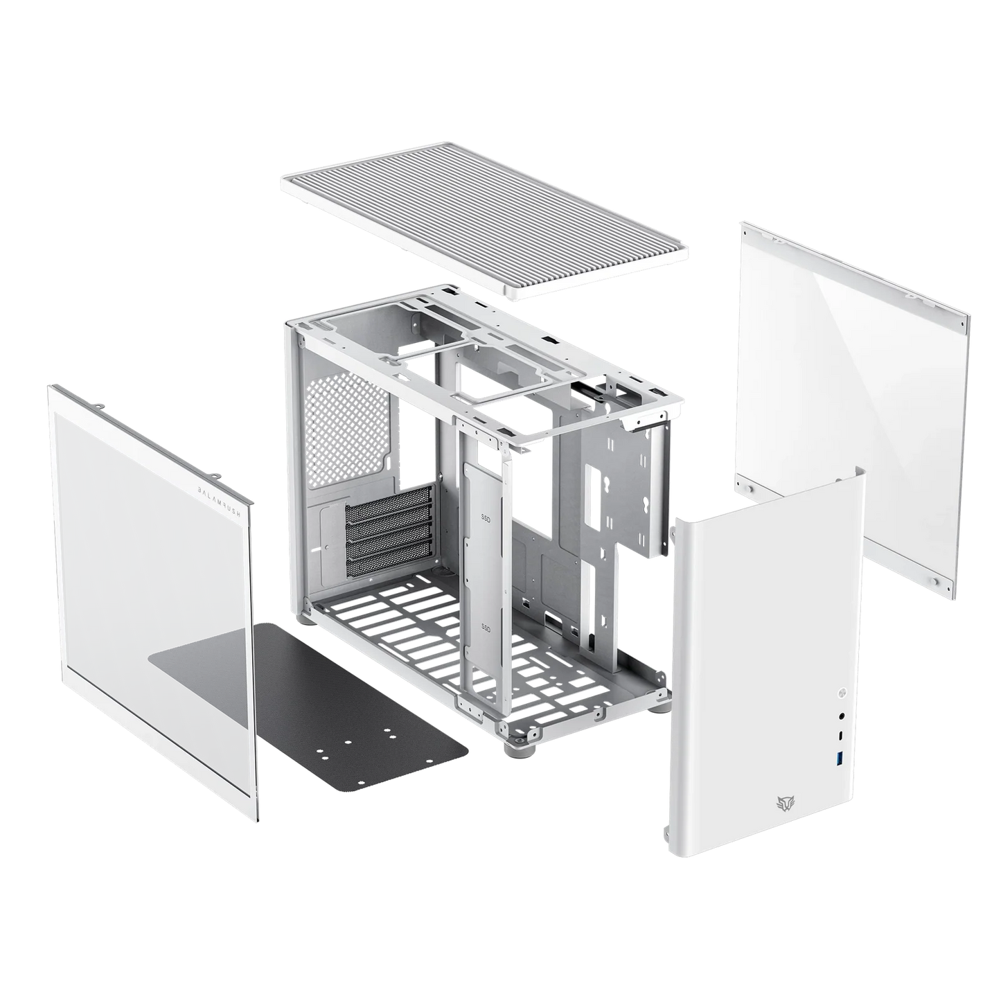 Gabinete Balam Rush Eris Frost GI985 Blanco