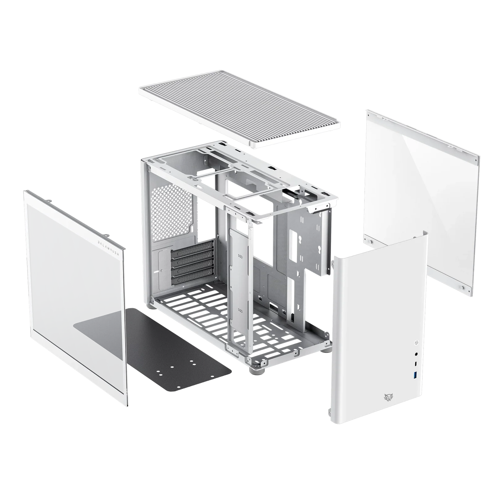 Gabinete Balam Rush Eris Frost GI985 Blanco