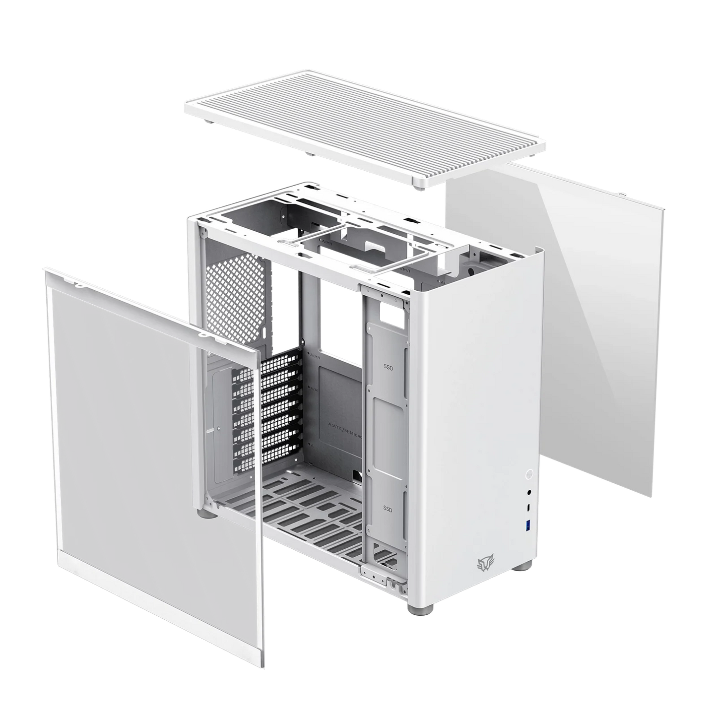 Gabinete Balam Rush Eris Frost GM985 Blanco