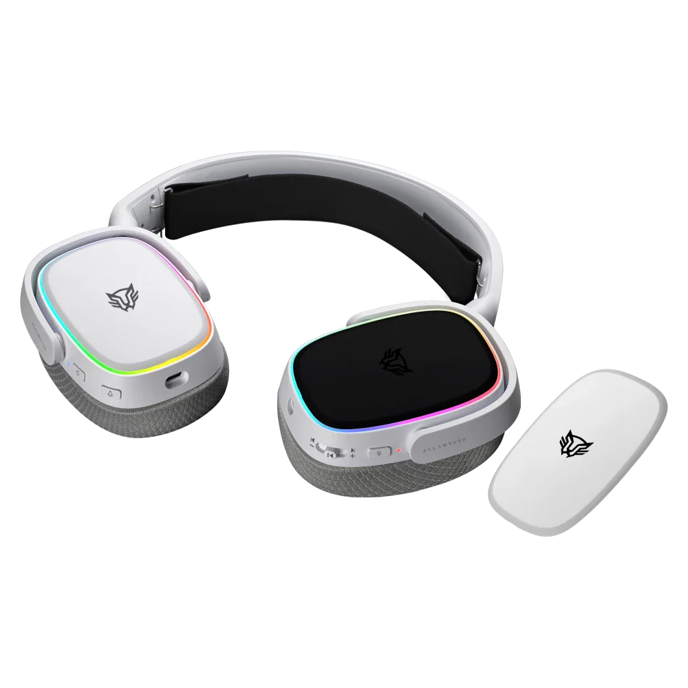 Audífonos Gamer Balam Rush Aeon HS999 Blanco