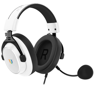 Audífonos Gamer Balam Rush Aviator Expert HA777 Blanco