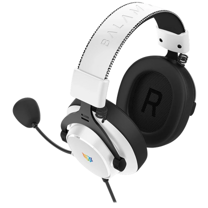 Audífonos Gamer Balam Rush Aviator Expert HA777 Blanco