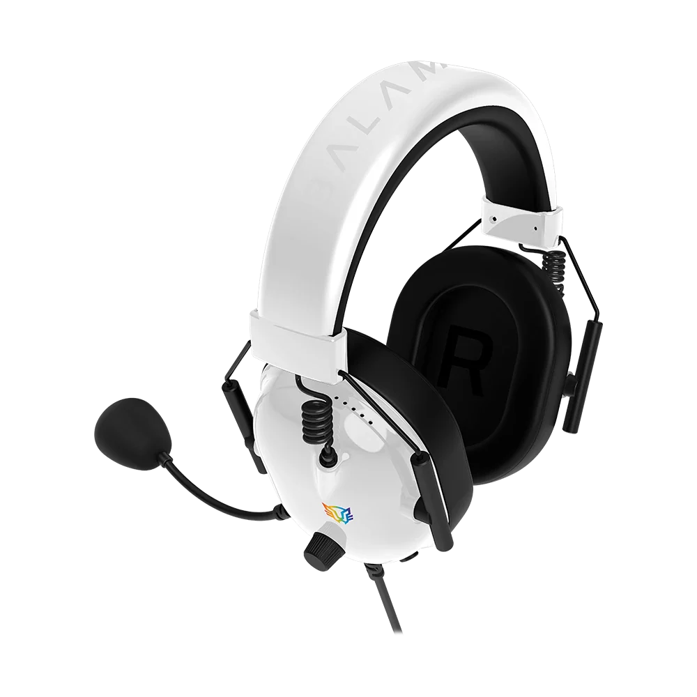 Audífonos Gamer Balam Rush Aviator Level HA757 Blanco