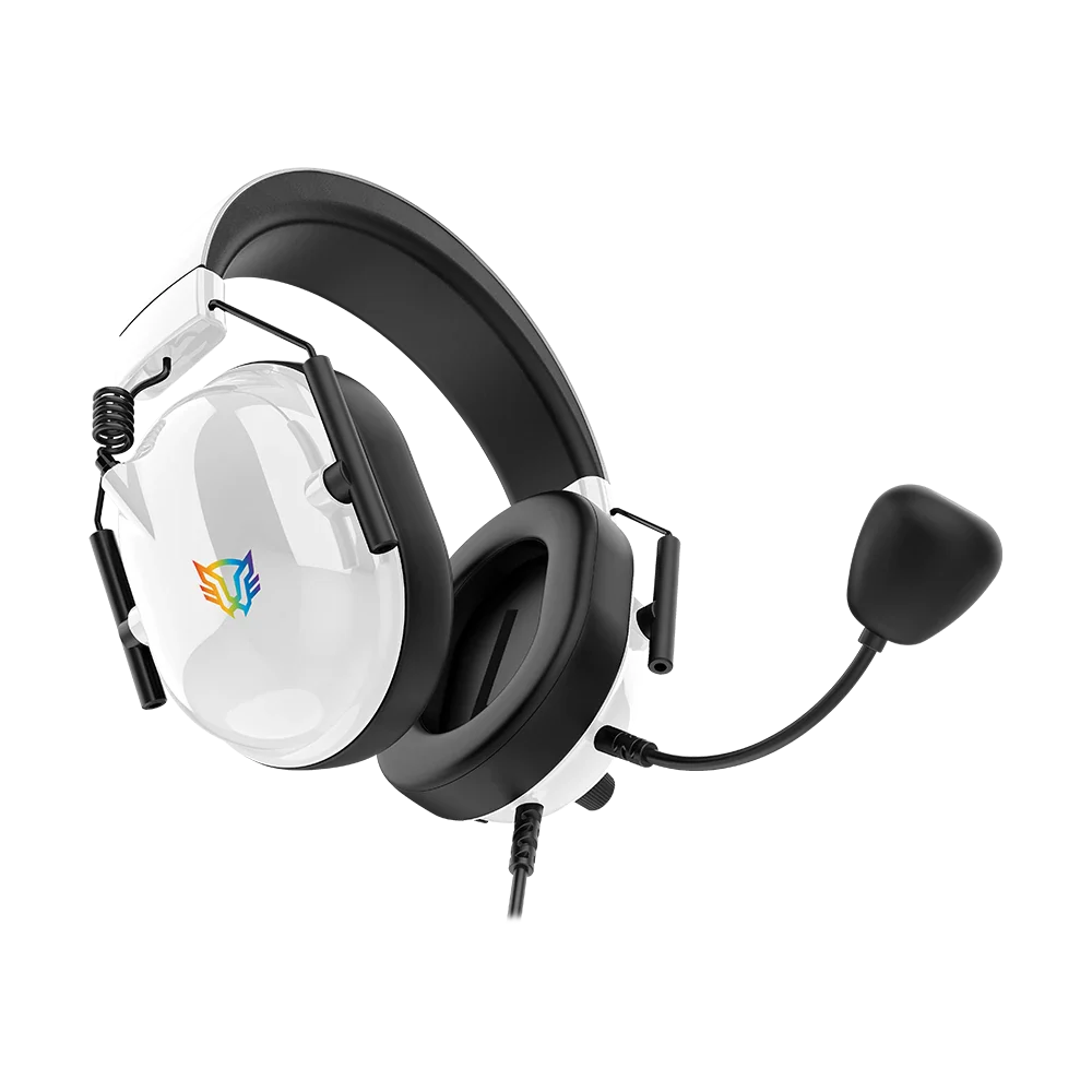 Audífonos Gamer Balam Rush Aviator Level HA757 Blanco