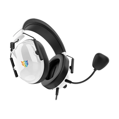 Audífonos Gamer Balam Rush Aviator Level HA757 Blanco