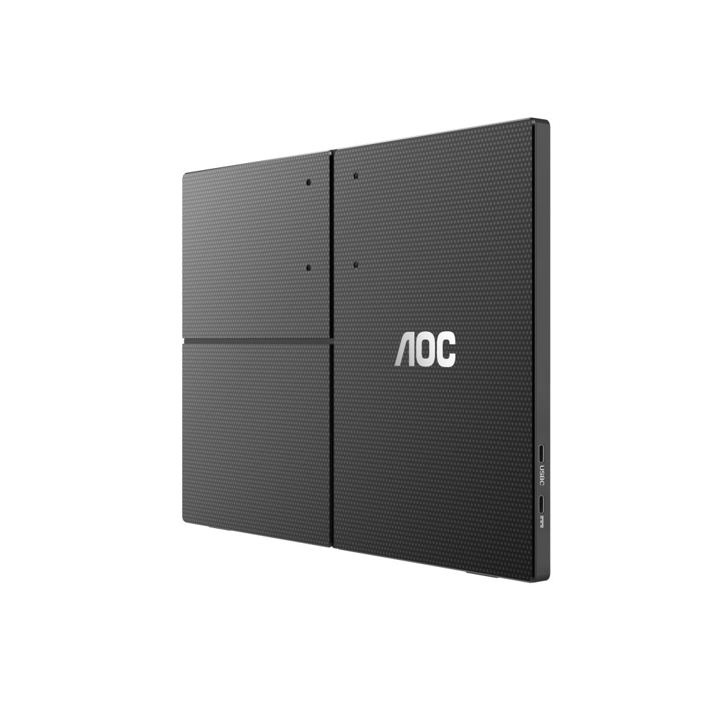Monitor Portátil AOC 16T20 de 15.6 Pulgadas IPS FHD con Conectividad USB-C y Diseño Ultra Delgado
