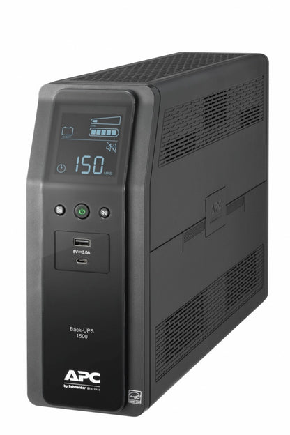 No Break APC BR1500M2-LM, 1500 VA, 900 W, 16 h, Negro