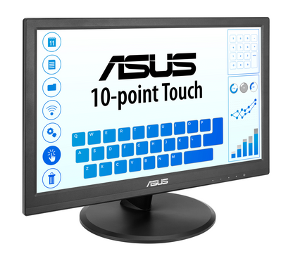 Monitor Táctil ASUS VT169HE de 15.6 Pulgadas Full HD con Pantalla Multitáctil de 10 Puntos