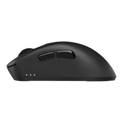 Mouse Gamer Balam Rush Drift Perform MG5 (BR-938549) - Conexión Dual Inalámbrica y Alámbrica, Recargable por USB, 5 Botones y Sensor Óptico de 12,000 DPI (Color Negro)