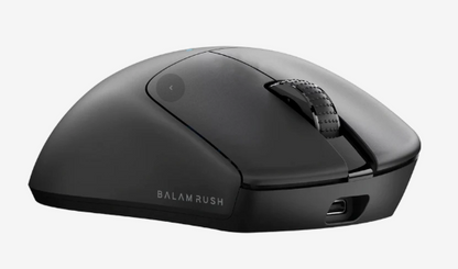 Mouse Gamer Balam Rush Drift Perform MG5 (BR-938549) - Conexión Dual Inalámbrica y Alámbrica, Recargable por USB, 5 Botones y Sensor Óptico de 12,000 DPI (Color Negro)