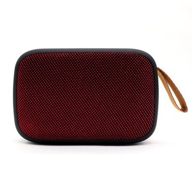 Bocina Bluetooth Brobotix 136476 Inalámbrica Recargable con Radio FM Negro/Rojo