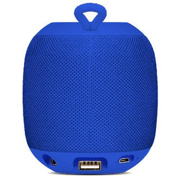 Bocina Bluetooth Brobotix 263045 Portátil Recargable con Radio FM Azul
