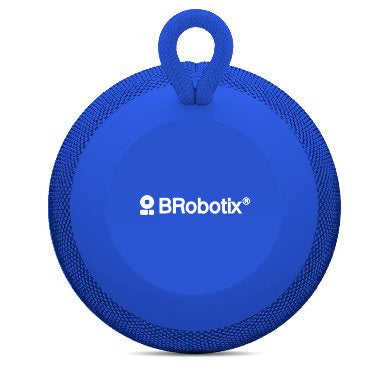 Bocina Bluetooth Brobotix 263045 Portátil Recargable con Radio FM Azul