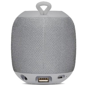 Bocina Bluetooth Brobotix 263052 Portátil Recargable con Radio FM Gris