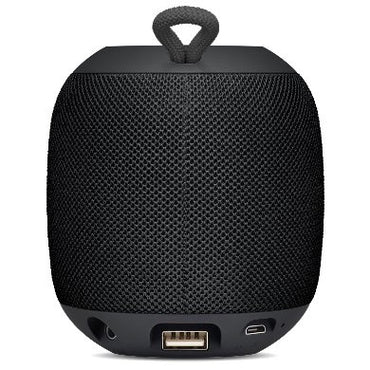 Bocina Bluetooth Brobotix 263069 Portátil Recargable con Radio FM Negra