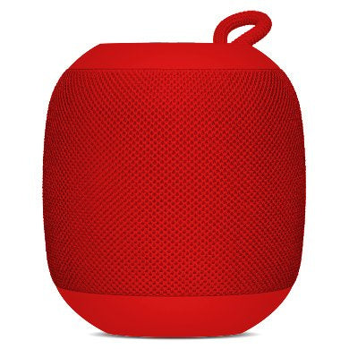 Bocina Bluetooth Brobotix 263816 Portátil Recargable con Radio FM Roja