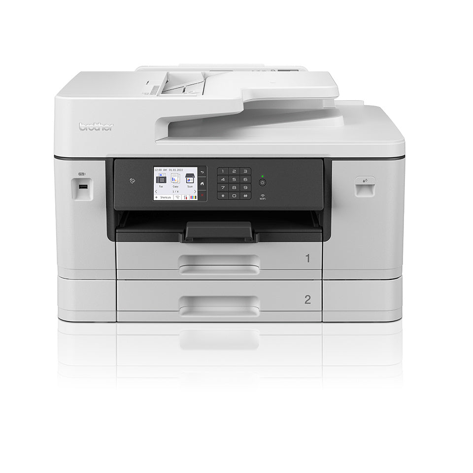 Multifuncional Inkjet Brother MFCJ6940DW, 35 ppm negro/32 ppm color, full dúplex, Wifi/LAN, imprime/copia/escanea hasta tamaño doble carta/tabloide/A3