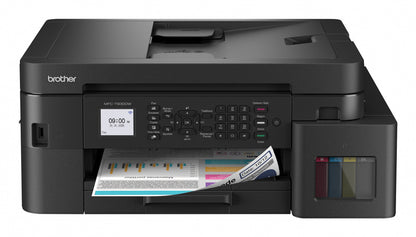 Multifuncional Tinta Continua Brother MFCT930DW, impresión dúplex, 30 ppm negro/26 ppm color, Wifi 2.4/5Ghz, Ethernet, cama plana color tamaño carta
