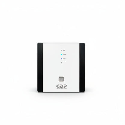 Regulador De Voltaje Cdp R-avr5008 5000va 2500w 8 Tomas 120v Color Negro