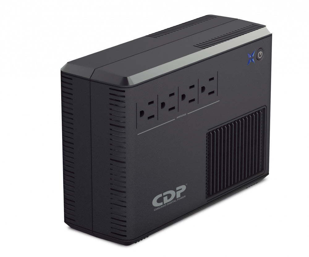 No Break CDP R-UPR604 600 VA / 300 W con Respaldo de Energía y Protección Contra Variaciones Eléctricas