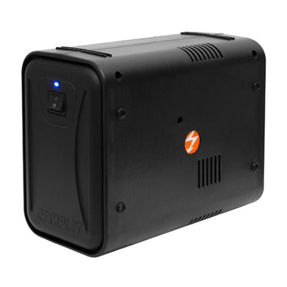 No Break MT 805 con regulador y supresor integrado. Capacidad 800 VA. Respaldo 17 minutos carga Media