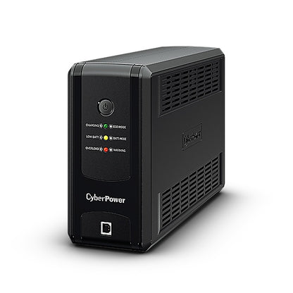 No Break CyberPower UT750GU, 750 VA, 375 W, Negro, Hogar y Oficina