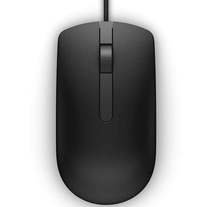 Mouse Óptico Dell MS116 USB Alámbrico Color Negro