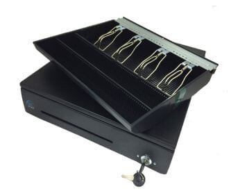 Cajón de dinero EC LINE, Negro, 4, 8, Si