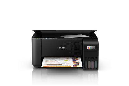 Impresora Multifuncional EPSON L3210 , 600 x 1200 DPI, Inyección de tinta