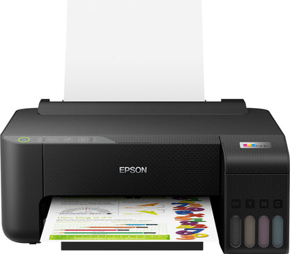 Impresora Epson L1250 Hasta 5760 x 1440 dpi. Velocidad de impresión máxima: Negro 33 ppm y color 15 ppm (borrador, A4/carta