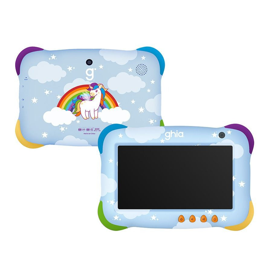 Tablet Kids A333 7” IPS con 4GB RAM, 64GB y Android 15 Unicornio GK333U25