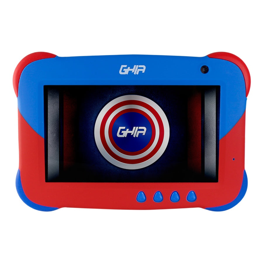 Tablet Ghia 7 Kids con 1GB RAM, 16GB y Android 9 Azul GTKIDS7CA
