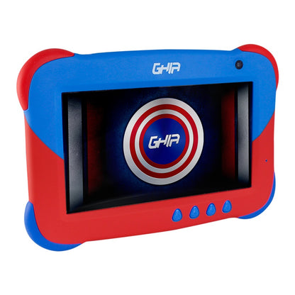 Tablet Ghia 7 Kids con 1GB RAM, 16GB y Android 9 Azul GTKIDS7CA