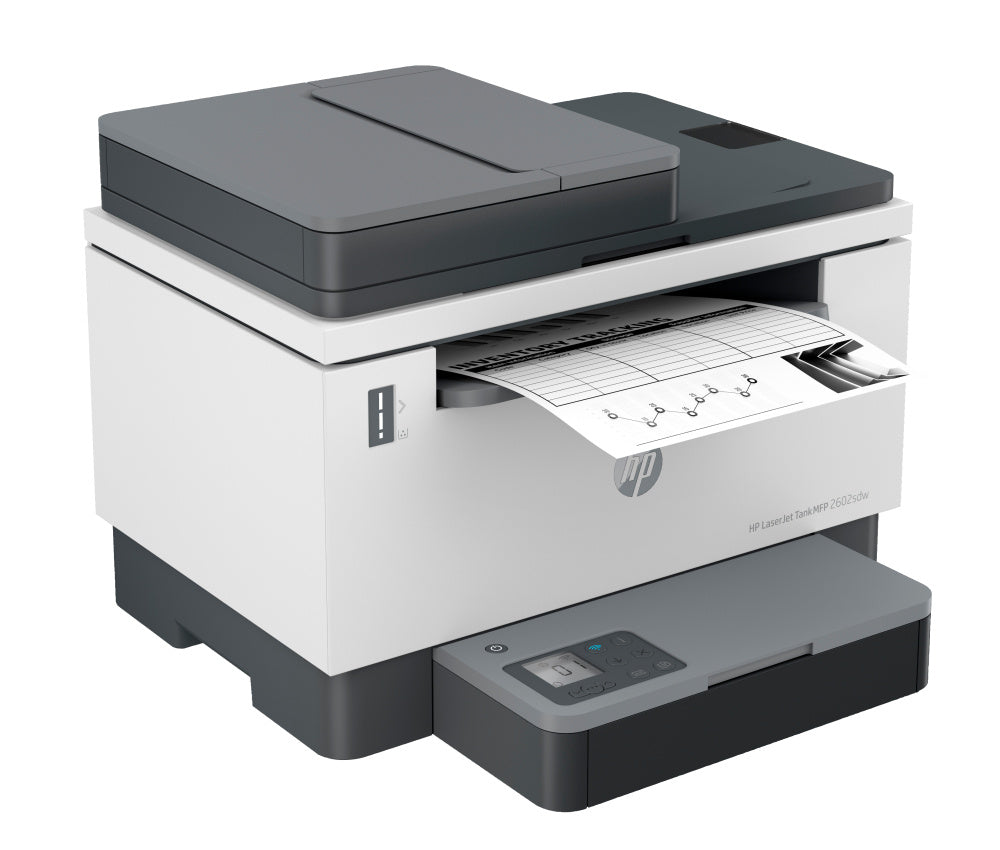 Impresora Multifunción HP Laserjet Tank MFP 2602SDW 2R7F5A - 600 x 600 ppp, 22 ppm, 25000 páginas