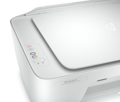 Impresora multifuncional HP Deskjet Ink Advantage 2374 7WQ03A - 4800 x 1200 DPI, 7.5 ppm, 60 hojas, 1000 páginas por mes