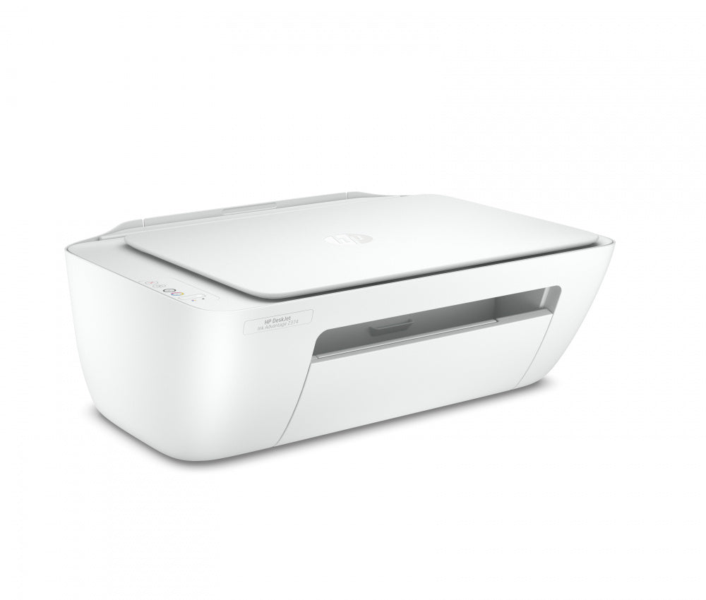 Impresora multifuncional HP Deskjet Ink Advantage 2374 7WQ03A - 4800 x 1200 DPI, 7.5 ppm, 60 hojas, 1000 páginas por mes