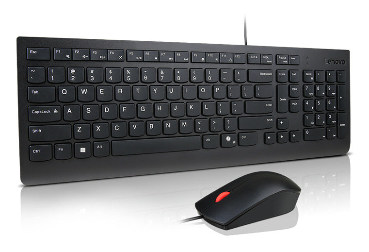 Kit de Teclado y Mouse Lenovo Essential (4X31R64424) - Conexión Alámbrica con 1 Año de Garantía en Centro de Servicio