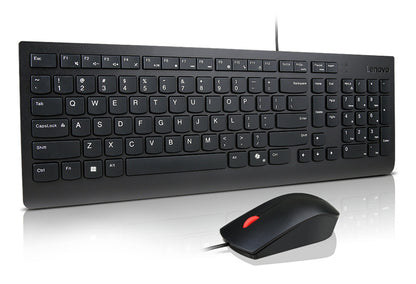 Kit de Teclado y Mouse Lenovo Essential (4X31R64424) - Conexión Alámbrica con 1 Año de Garantía en Centro de Servicio