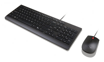 Kit de Teclado y Mouse Lenovo Essential (4X31R64424) - Conexión Alámbrica con 1 Año de Garantía en Centro de Servicio