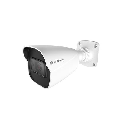 Cámara IP Motorola Bullet Metálica 2MP PoE para Exterior con Protección IK10 e IP67 MTIBM032701