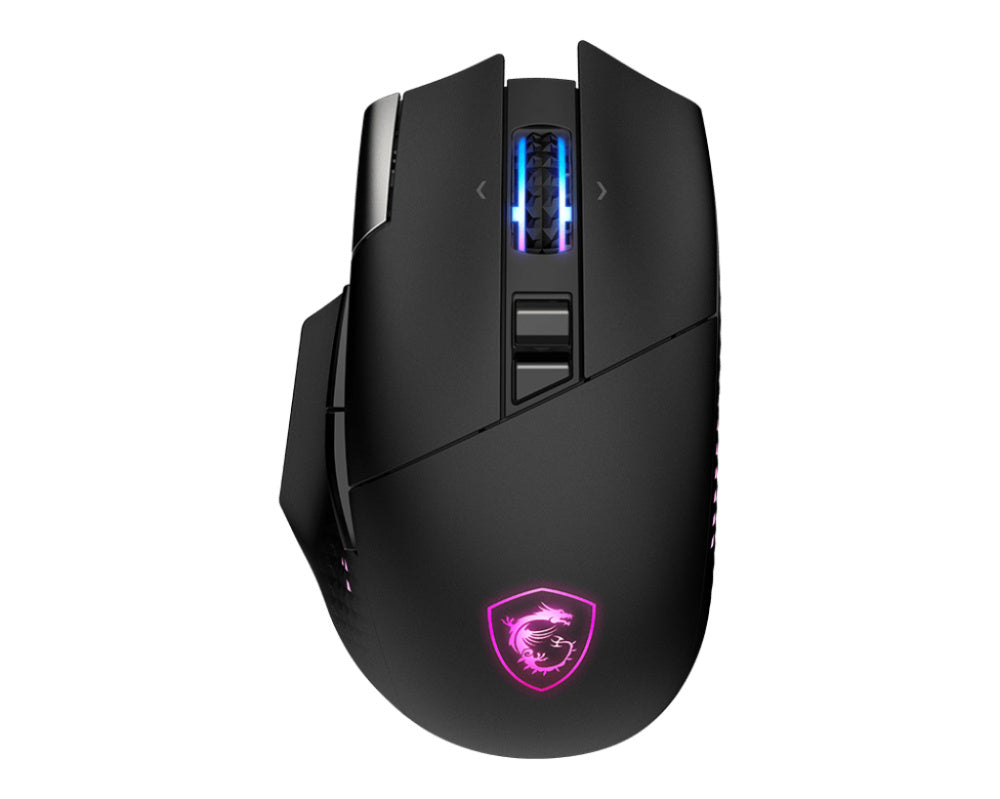 Mouse Gamer MSI Versa Pro W Óptico Inalámbrico Bluetooth 5.3 con Iluminación RGB