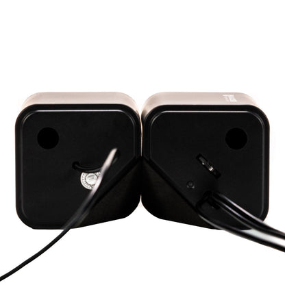 Bocinas Multimedia Naceb NA-082 3W para Escritorio con Control de Volumen
