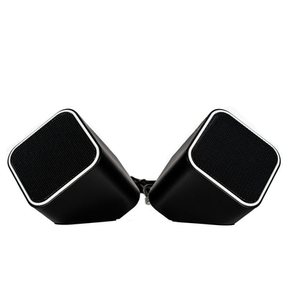 Bocinas Multimedia Naceb NA-082 3W para Escritorio con Control de Volumen