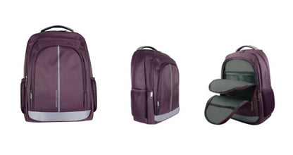 Mochila Perfect Choice Essentials para Laptop de 15.6” a 17” Morada PC-083337