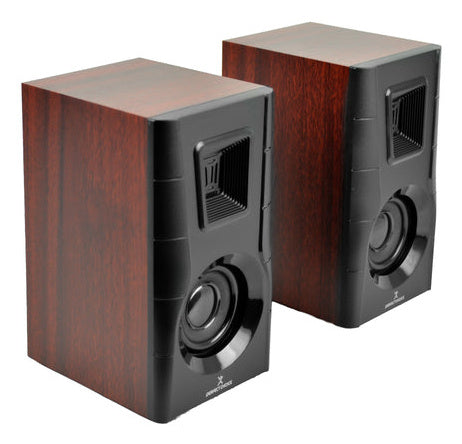 Bocinas para Computadora Perfect Choice Meridian 2.0 con Acabado de Madera PC-112686