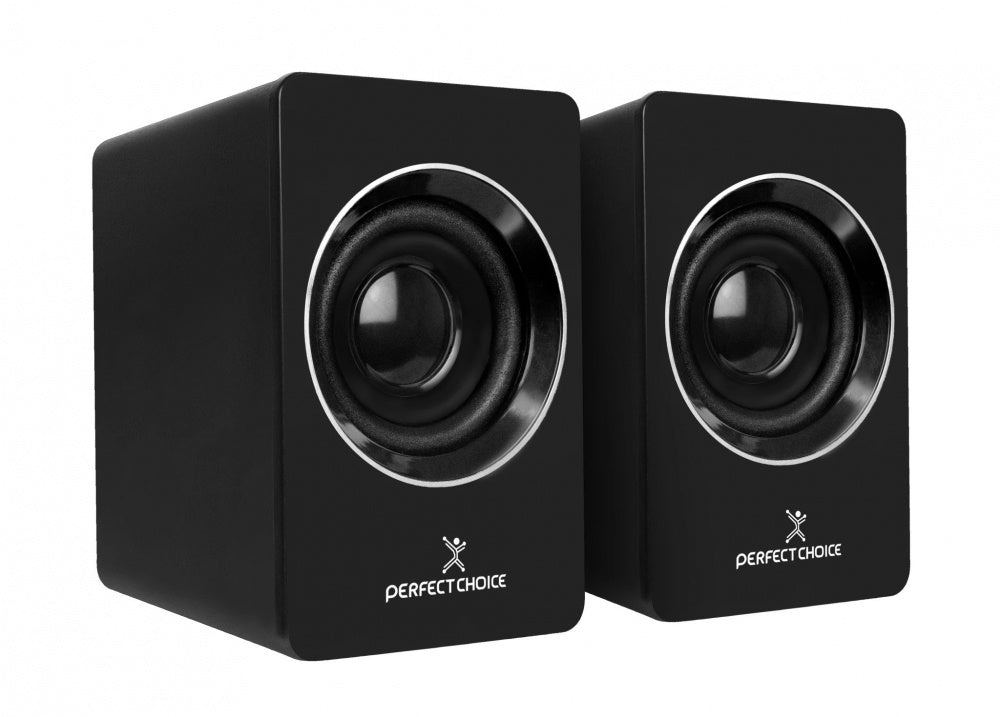 Bocinas Perfect Choice Mosso Estéreo 2.0 USB para Computadora PC-112914