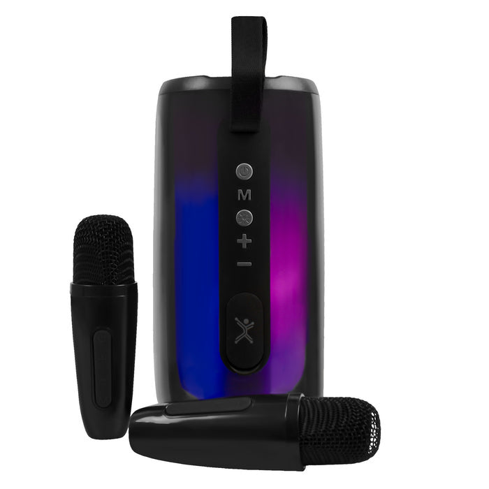 Bocina Portátil Transparente Perfect Choice Cosmo 15W con Micrófono Negro PC-113287