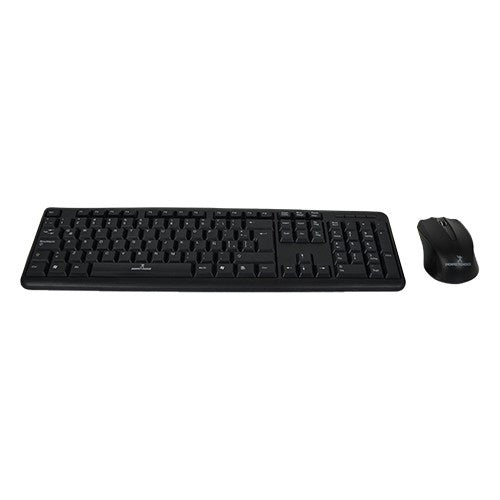 Kit de Teclado y Mouse Alámbrico Perfect Choice - Conexión por Conector USB (Color Negro)